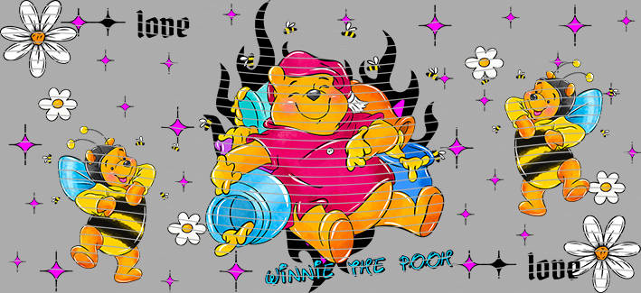 16oz Disney style-D-1113